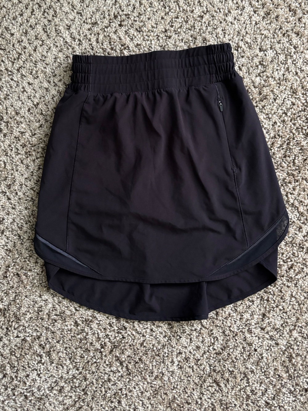 Lululemon - Women’s Black Active skirt with Elastic Waistband